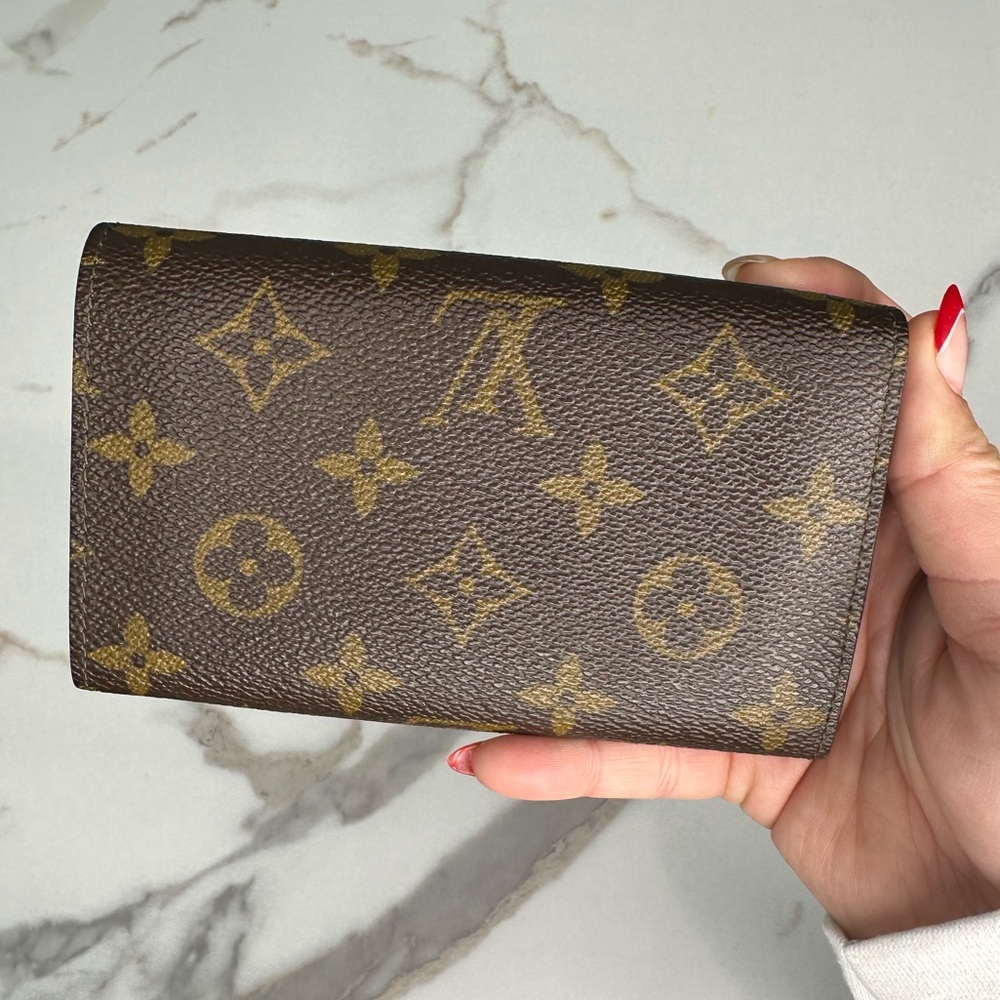 Louis Vuitton Monogram Canvas Porte Monnaie Tresor Wallet - Picture 5 of 10